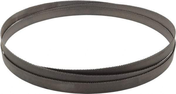 Lenox - 10 to 14 TPI, 8' 11" Long x 3/4" Wide x 0.035" Thick, Welded Band Saw Blade - Bi-Metal, Toothed Edge, Modified Raker Tooth Set, Flexible Back, Contour Cutting - Benchmark Tooling
