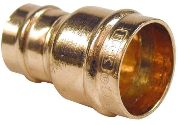 B&K Mueller - 1 x 3/4" Copper Pipe Reducer Coupling - C x C, Presoldered - Benchmark Tooling