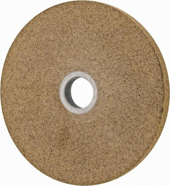 3M - 6" Diam, 1/2" Face Width, 1" Center Hole, Fine Grade, Aluminum Oxide Deburring Wheel - Unitized, Hard Grade, 3,000 RPM - Benchmark Tooling