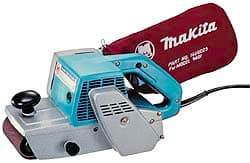Makita - 3 x 24", Air Belt Sander - 1,300 SFPM - Benchmark Tooling