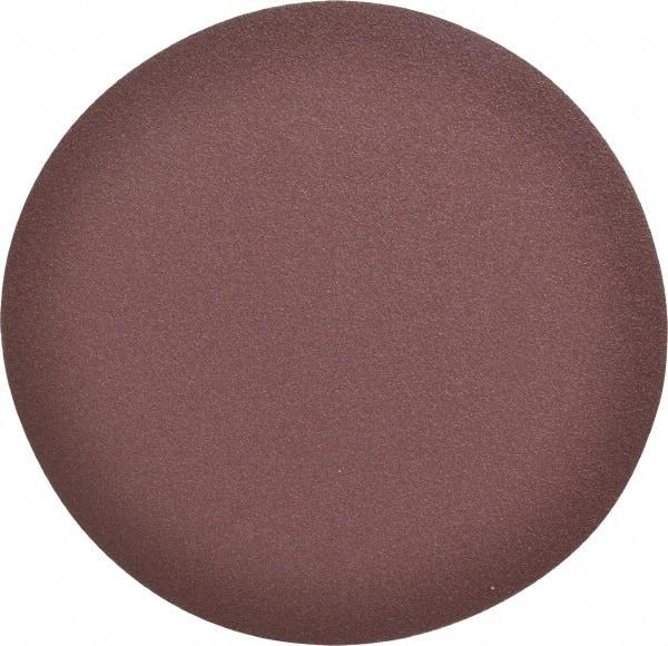 3M - 6" Diam, 100 Grit FEPA, Aluminum Oxide Adhesive PSA Disc - Fine Grade, Maroon, J Weighted Backing, Flexible, Use with Random Orbital Sanders - Benchmark Tooling