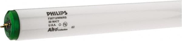 Philips - 30 Watt Fluorescent Tubular Medium Bi-Pin Lamp - 3,000°K Color Temp, 2,300 Lumens, 808 Volts, T12, 18,000 hr Avg Life - Benchmark Tooling