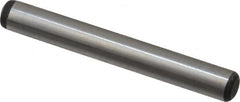 Value Collection - 1/4" Diam x 2" Pin Length Alloy Steel Oversized Dowel Pin - C 50-58 Hardness, 12,800 Lb Breaking Strength, 1 Beveled & 1 Rounded End - Benchmark Tooling