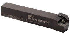 Kennametal - PCKN, Left Hand Cut, 15° Lead Angle, 32mm Shank Height x 25mm Shank Width, Negative Rake Indexable Turning Toolholder - 170mm OAL, CN..1204.. Insert Compatibility, Series Kenlever - Benchmark Tooling