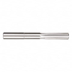 SGS - 11/64" Solid Carbide 4 Flute Chucking Reamer - Straight Flute, 11/64" Straight Shank, 2-3/4" OAL - Benchmark Tooling