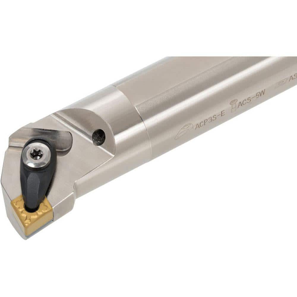 Indexable Boring Bar: A20-ACLNL33-D25, 95.00° N/A Steel 14.0000″ OAL, Clamp,
