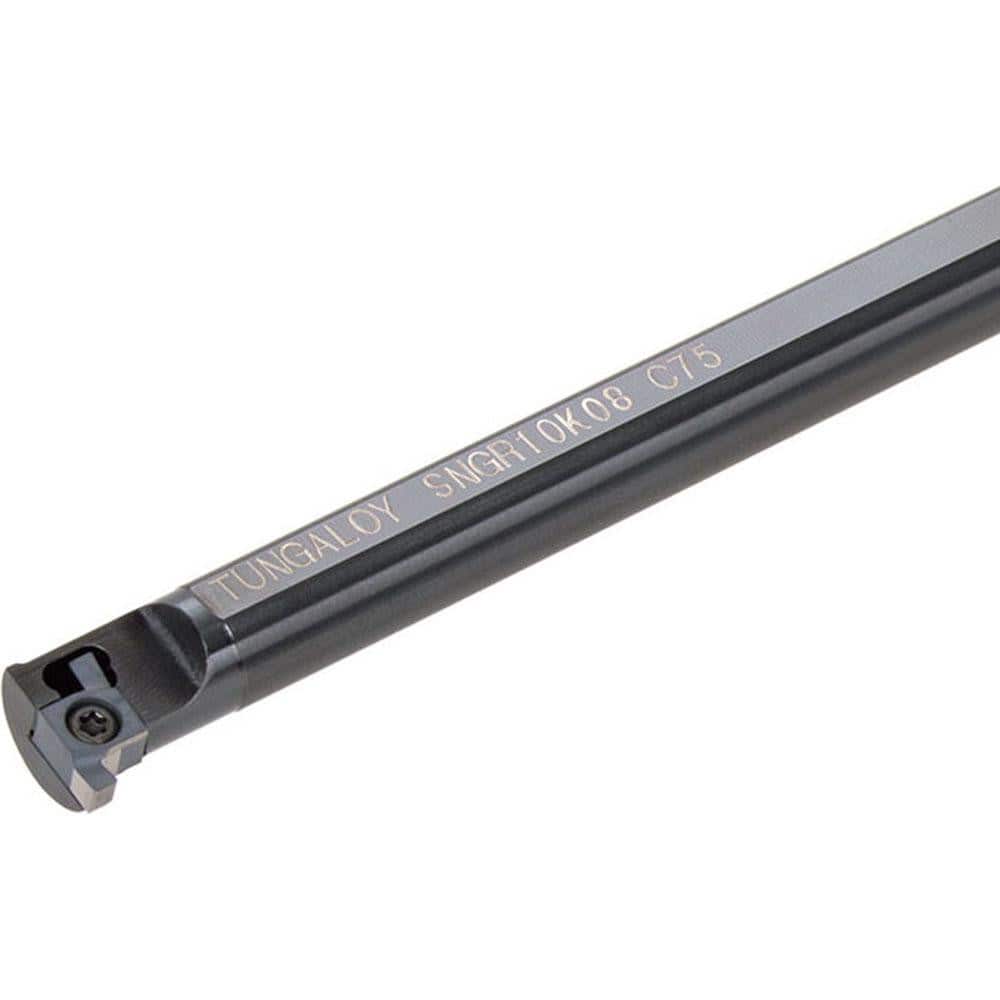 Indexable Grooving Toolholder: SNGL08H06, Uses 6 Inserts, No