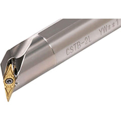 Indexable Boring Bar:  A12M-SYQBR11-D170,  17.00 mm Min Bore,  12.00 mm Shank Dia,  122.50° N/A Steel 150.0000″ OAL,  Screw,