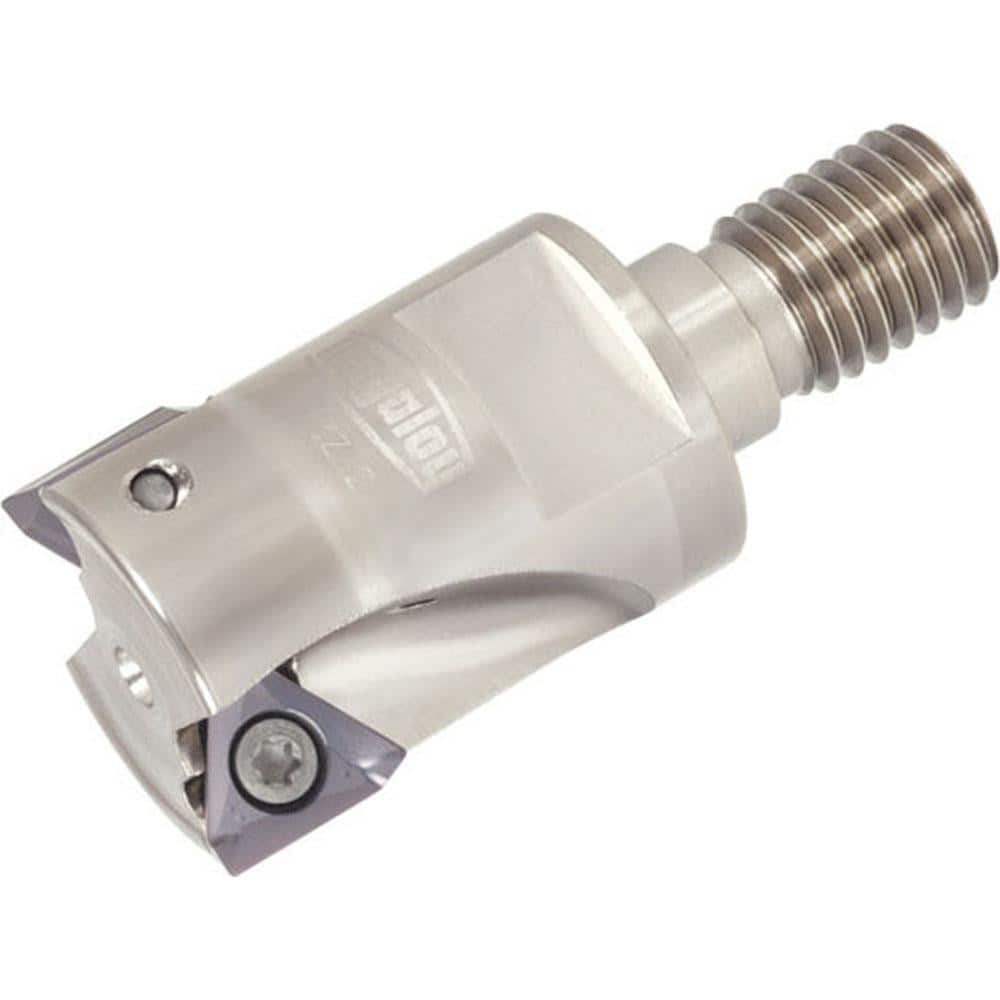 Indexable Square-Shoulder End Mill: HPA06R016MM08-02, 13.0000'' Shank Dia, M8 Modular Connection, Modular Shank Uses 2, Normal Pressure, 42.00 mm OAL