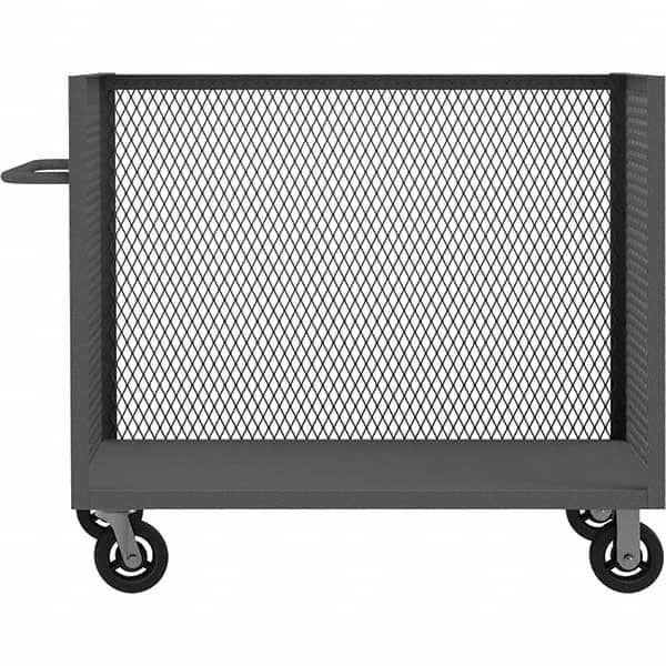 Durham - 2,400 Lb Capacity 3-Sided Bulk Truck - Benchmark Tooling