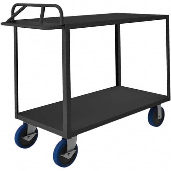 Durham - 3,600 Lb Capacity, 24-1/4" Wide x 54-1/4" Long x 40-3/4" High Mobile Cart - Benchmark Tooling