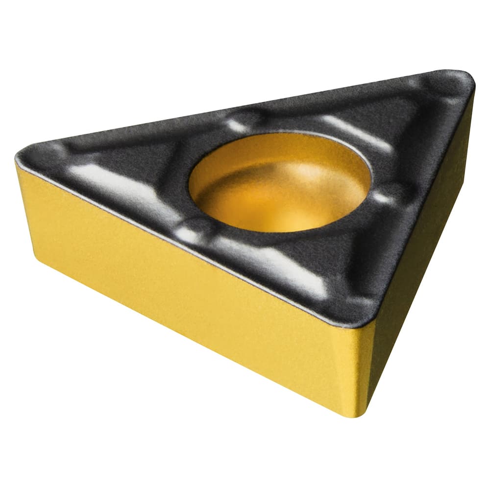 TCMX222-WF 4425 Carbide Turning Insert Al2O3/TiN/TiCN Finish, Neutral, 1/4″ Inscribed Circle, 0.0313″ Corner Radius, 1/8″ Thick, 60° Triangle