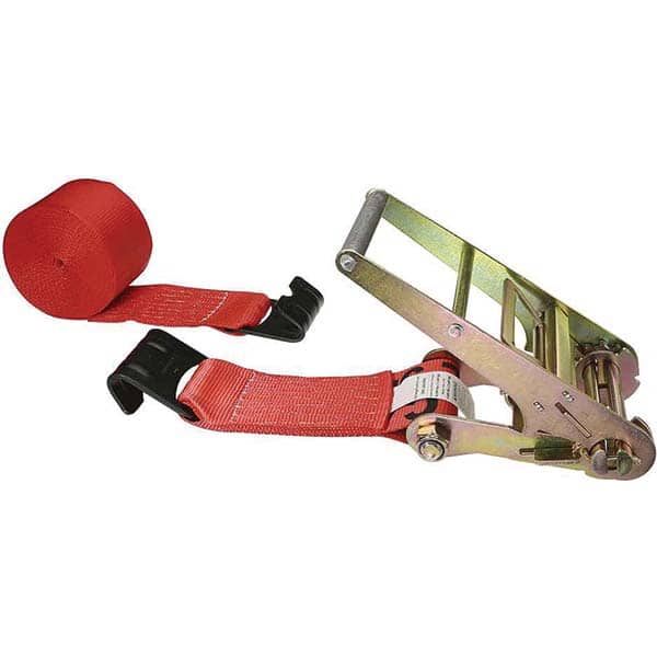 US Cargo Control - Slings & Tiedowns (Load-Rated) Type: Ratchet Tie Down Width (Inch): 4 - Benchmark Tooling