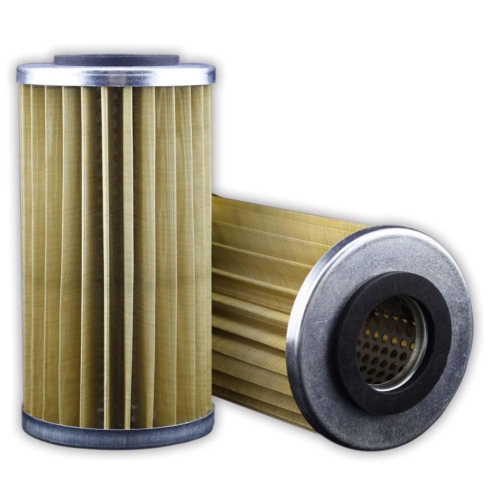 Replacement/Interchange Hydraulic Filter Element: Wire Mesh, 125 µ
