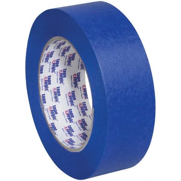 Tape Logic - Pack of (24), 60 Yd Rolls 1-1/2" Blue Crepe Paper Painter's Tape - Benchmark Tooling