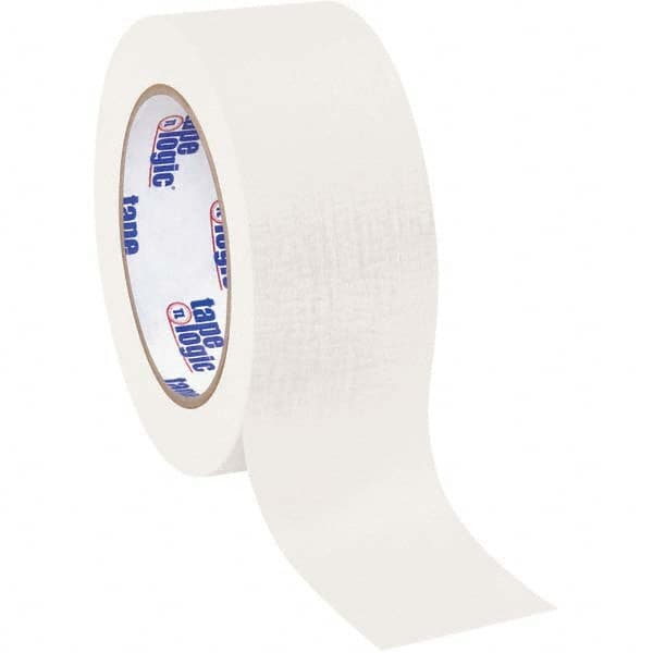 Tape Logic - Pack of (12), 60 Yd Rolls 2" White Crepe Paper Masking Tape - Benchmark Tooling