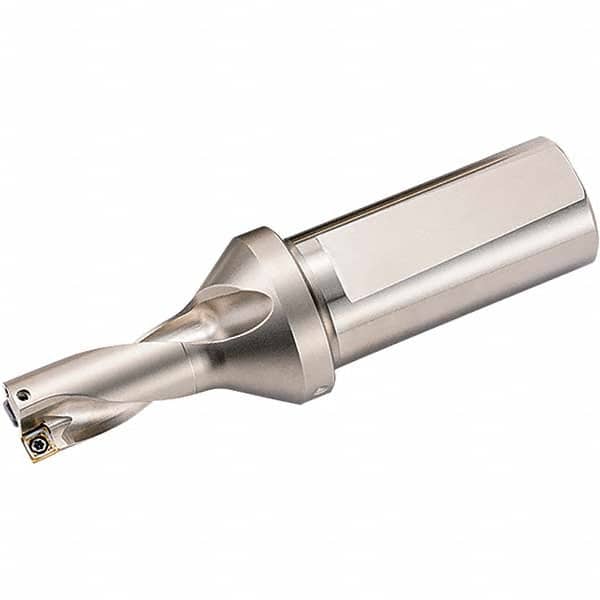 Kyocera - 2.5984" Max Drill Depth, 2xD, 1.2992" Diam, Indexable Insert Drill - Benchmark Tooling