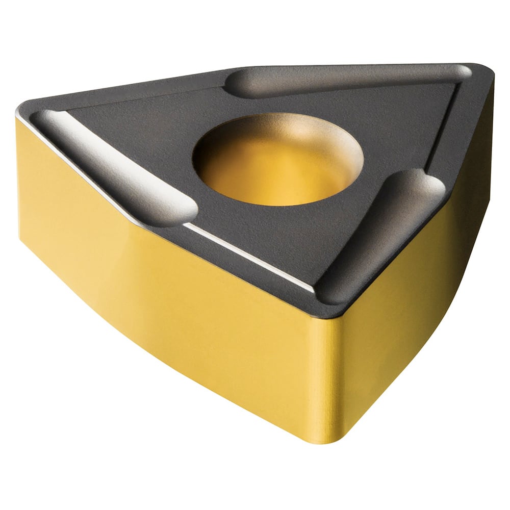 Turning Insert: WNMT 15 09 31-PM 4425, Solid Carbide TiCN, Al2O3 & TiN Finish, Left Hand, 0.4331″ Corner Radius, N/A Series T-Max P