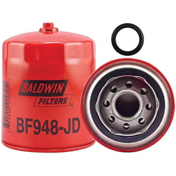 Baldwin Filters - 1 Thread 4-11/16" OAL x 3-11/16" OD Automotive Fuel Filter - Benchmark Tooling