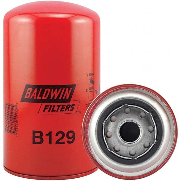 Baldwin Filters - 1 Thread 7-3/8" OAL x 4-1/4" OD Automotive Oil Filter - Benchmark Tooling