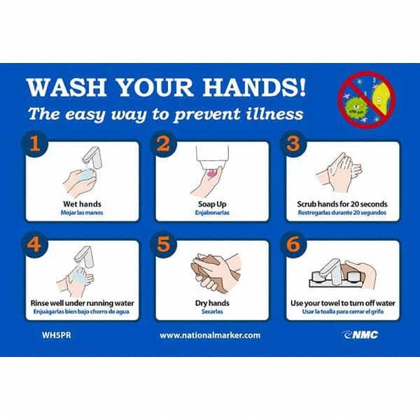 NMC - Safety & Facility Labels Message Type: Restroom, Janitorial & Housekeeping Header: None - Benchmark Tooling