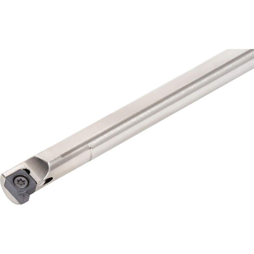 Indexable Grooving Toolholder: A16Q-SNGR09-D200, Uses 9 Inserts, Through Coolant