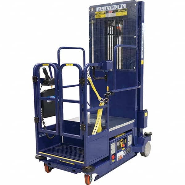 Ballymore - Battery Operated Lifts Type: Power Stocker Lift Load Capacity (Lb.): 650 - Benchmark Tooling