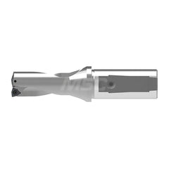 Indexable Insert Drills; Drill Style: KUBT; Drill Diameter (Decimal Inch): 0.5906; Drill Diameter (mm): 15.00; Maximum Drill Depth (mm): 30.00; Shank Type: Weldon; Shank Diameter (mm): 20.00; Drill Diameter Range (Decimal Inch): 0.0000 to 0.7500; Cutting