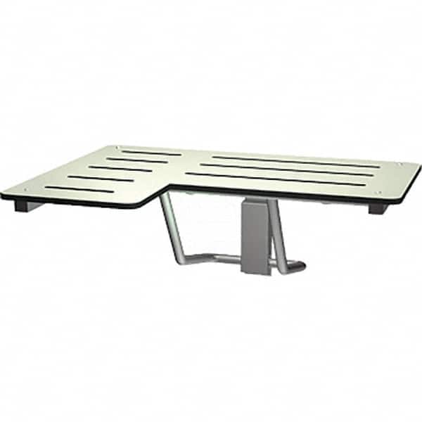 ASI-American Specialties, Inc. - Washroom Partition Hardware & Accessories Type: Folding Shower Seat Material: Phenolic - Benchmark Tooling