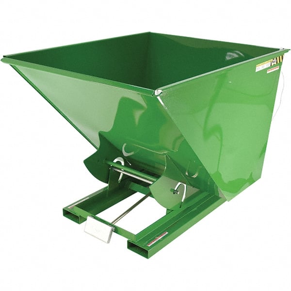 Vestil - Hoppers & Basket Trucks Additional Information: Complies w/OSHA General Industry Rule 29 CFR 1910.178(m)(5)(iii) - allows operator to remain at controls of truck throughout the dumping process - Benchmark Tooling