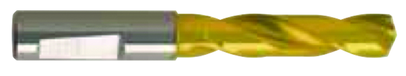 16.5mm Dia. - Carbide HP 3XD Drill-140° Point-TiN - Benchmark Tooling