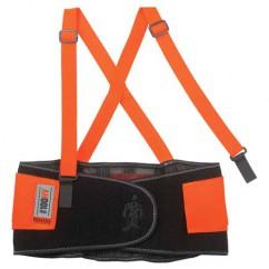 100HV 2XL ORANGE HI-VIS BACK SUPPORT - Benchmark Tooling