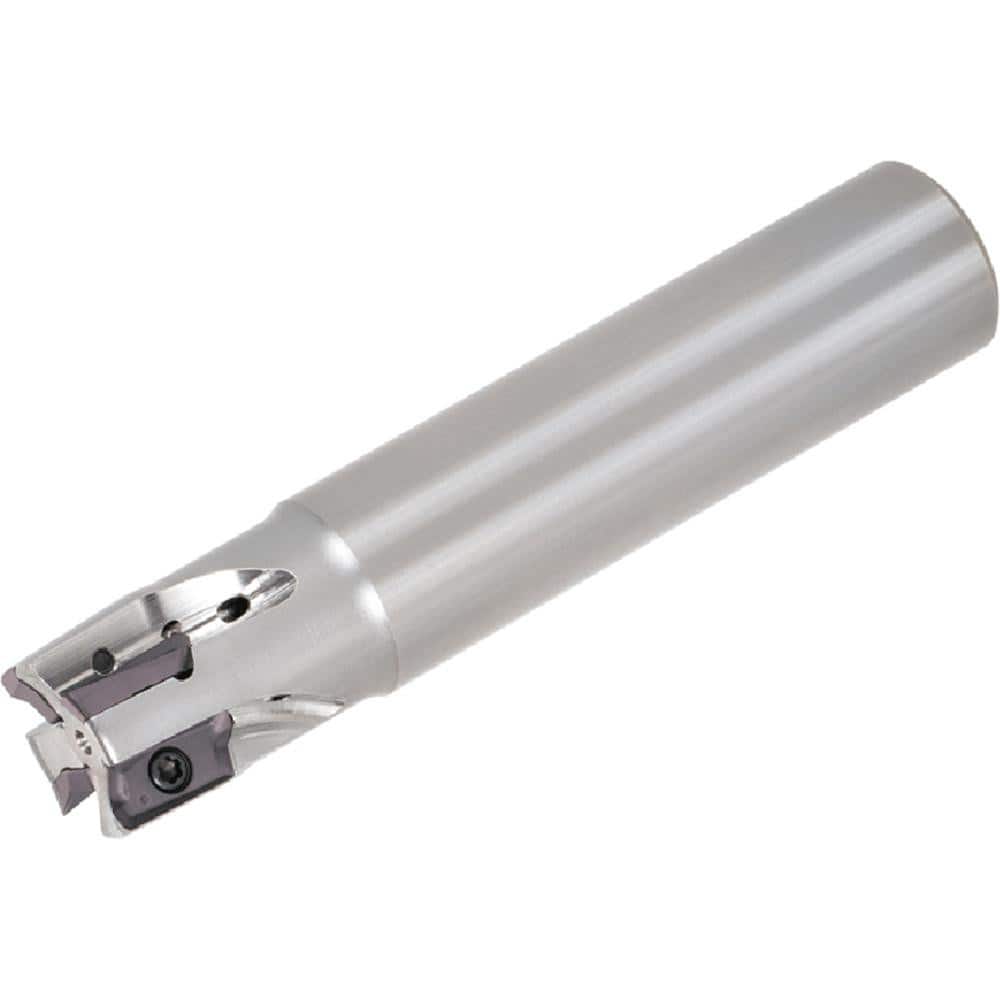Indexable Square-Shoulder End Mill: EPAV12M012C12.0R01, 12.0000'' Shank Dia, Straight Shank Uses 1, Normal Pressure, 85.00 mm OAL