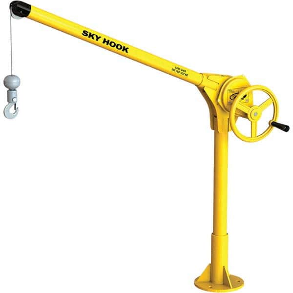 Sky Hook - 500 Lb Steel Lifting Hook Crane - Benchmark Tooling
