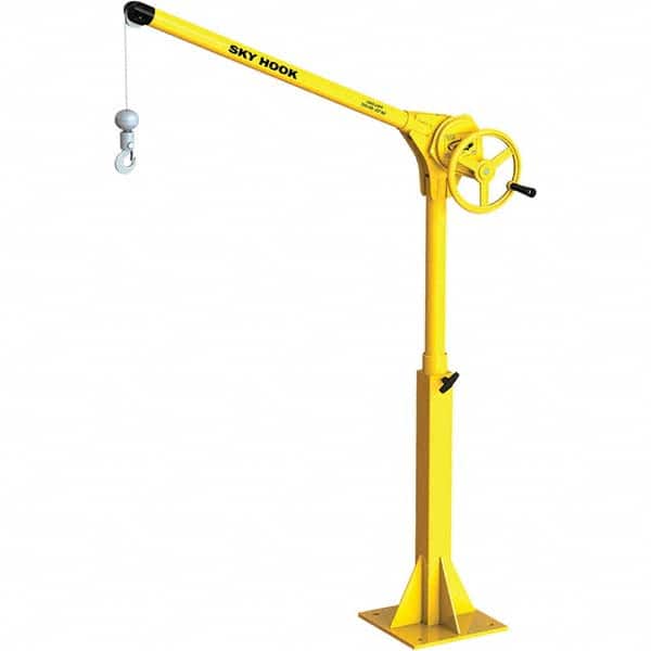 Sky Hook - 500 Lb Steel Lifting Hook Crane - Benchmark Tooling