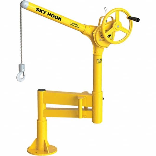 Sky Hook - 500 Lb Steel Lifting Hook Crane - Benchmark Tooling