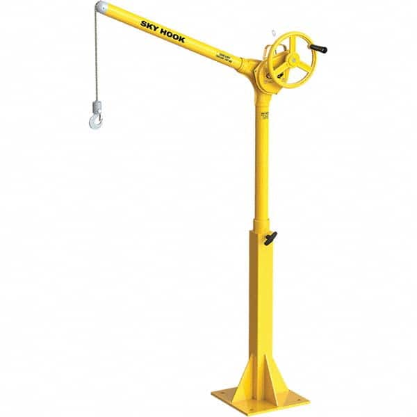 Sky Hook - 500 Lb Steel Lifting Hook Crane - Benchmark Tooling