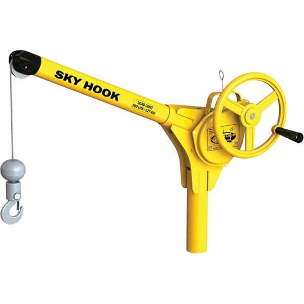 Sky Hook - 500 Lb Steel Lifting Hook Crane - Benchmark Tooling