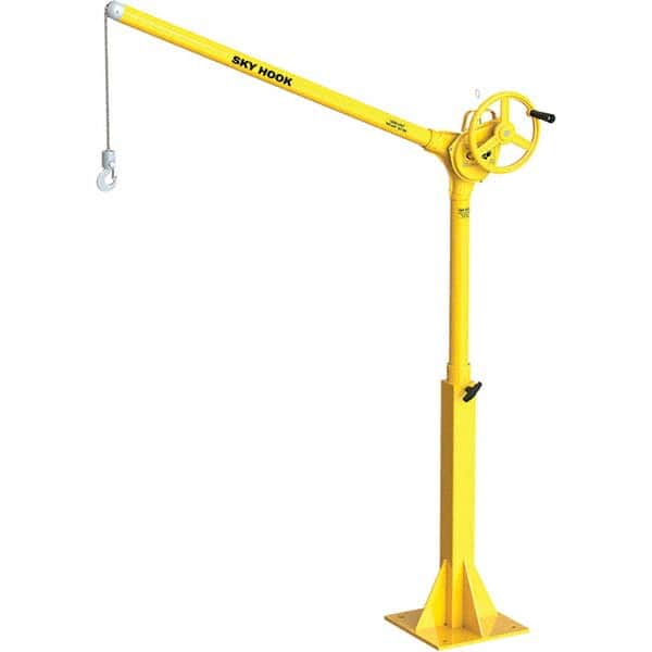 Sky Hook - 500 Lb Steel Lifting Hook Crane - Benchmark Tooling
