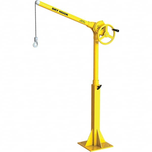 Sky Hook - 500 Lb Steel Lifting Hook Crane - Benchmark Tooling