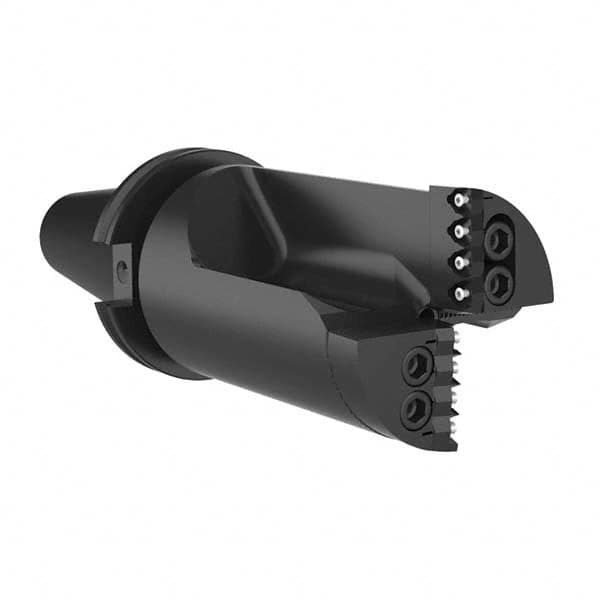 Allied Machine and Engineering - 3-15/16" Max Drill Depth, 1xD, 91.4mm Diam, Indexable Insert Drill - Benchmark Tooling
