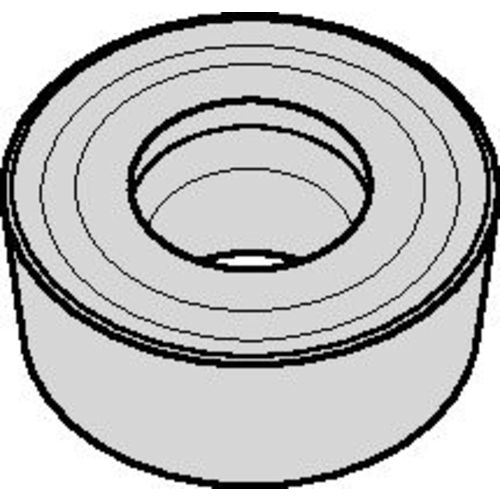 RCMT 0803M0 Single-sided|T WP25CT, 1/8″ Thick, 0.315″ Inscribed Circle, TiN, Round, Turning Indexable Insert - Benchmark Tooling