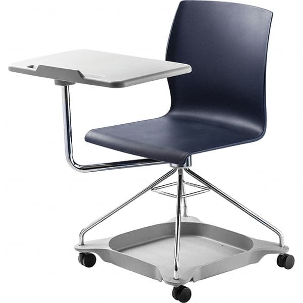 NPS - Swivel & Adjustable Office Chairs Type: Mobile Tablet Chair Color: Blue - Benchmark Tooling