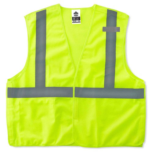 8215BA L/ XL Lime Breakaway Mesh Vest Type R Class 2 Economy - Benchmark Tooling