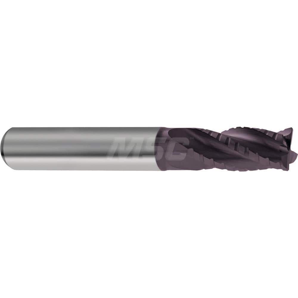 Guhring Roughing End Mill for Tough Materials 8.00mm Diameter 8.0mm Shank 19.00mm Length of Cut 63mm Overall