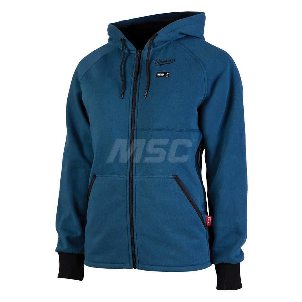 Work Jacket & Coat Size Large N/A Polyester N/A Blue N/A 3.000 Pocket