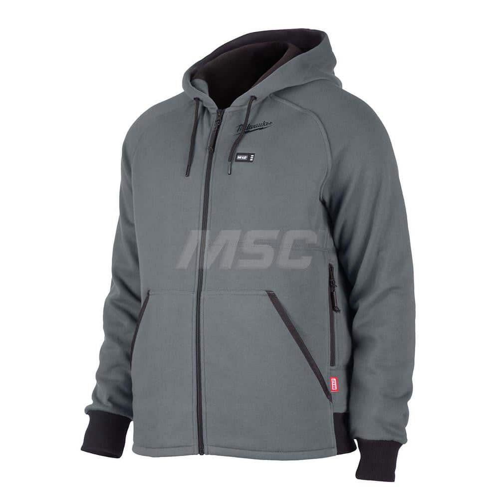 Work Jacket & Coat Size Medium N/A Polyester N/A Gray N/A 3.000 Pocket