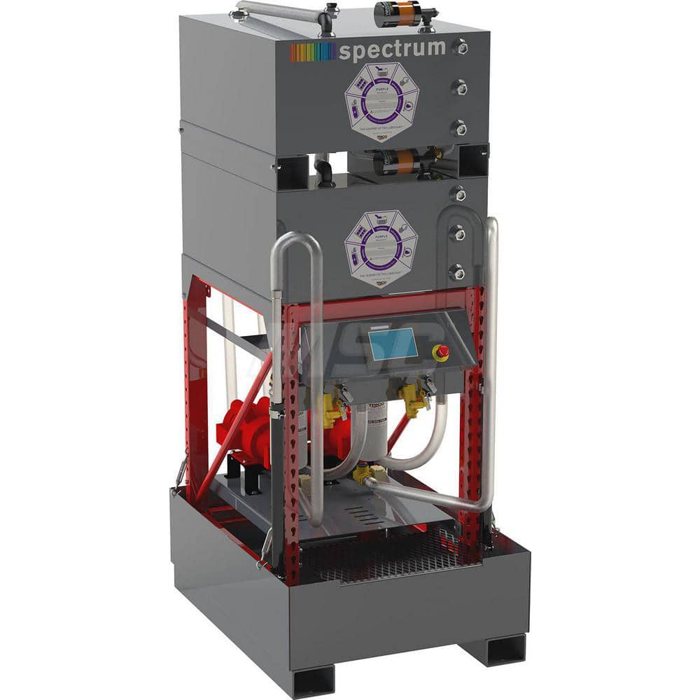 Spectrum Intelligent Stack 65 Gal Bulk Oil Storage System Holds 2 Tanks