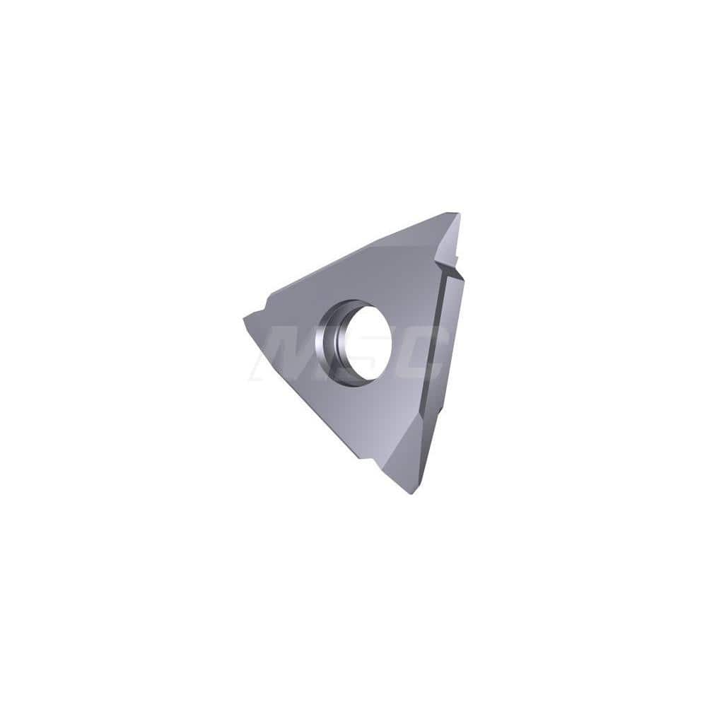 Grooving Insert: AA, Solid Carbide Uncoated, Left Hand, 4.2 mm Cutting Width, 0.58 mm Max Depth, Series 25673