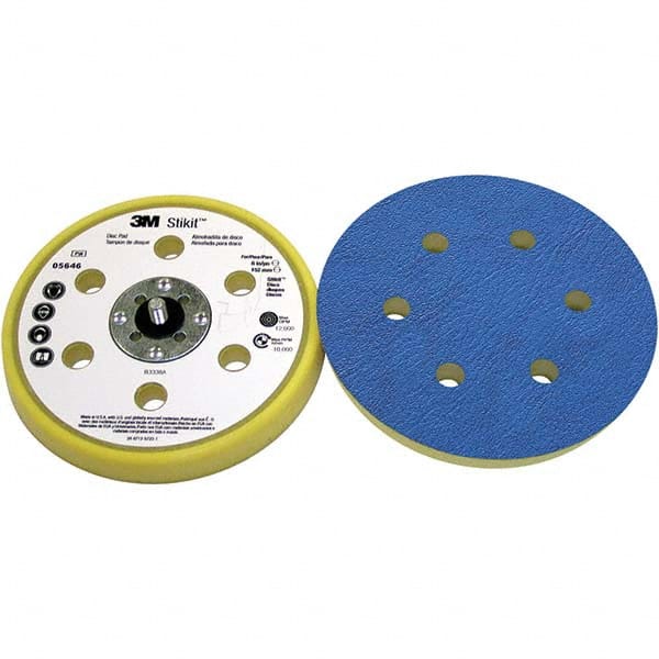 3M - Disc Backing Pads Backing Pad Type: Disc Pad Pad Diameter (Inch): 6 - Benchmark Tooling
